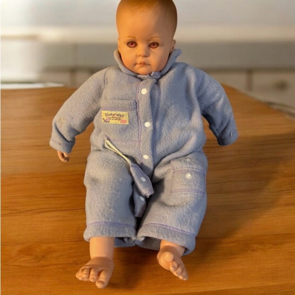 Adorable Blue Baby Doll with Outfit